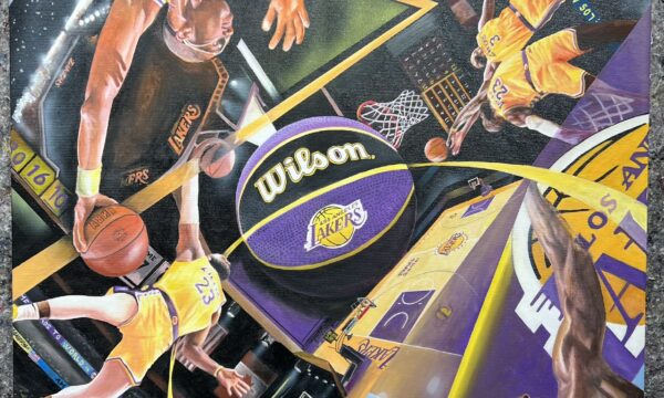 LA Lakers acme107,canvas,art